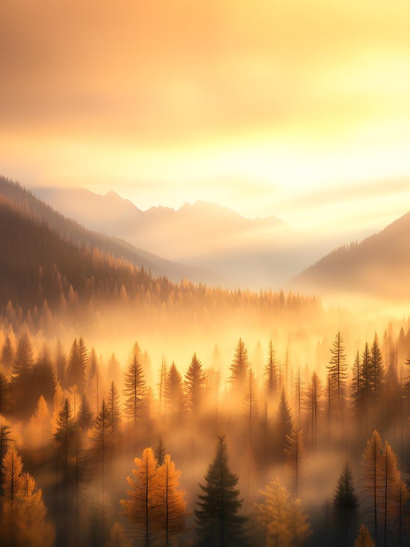 Mountains above cloud