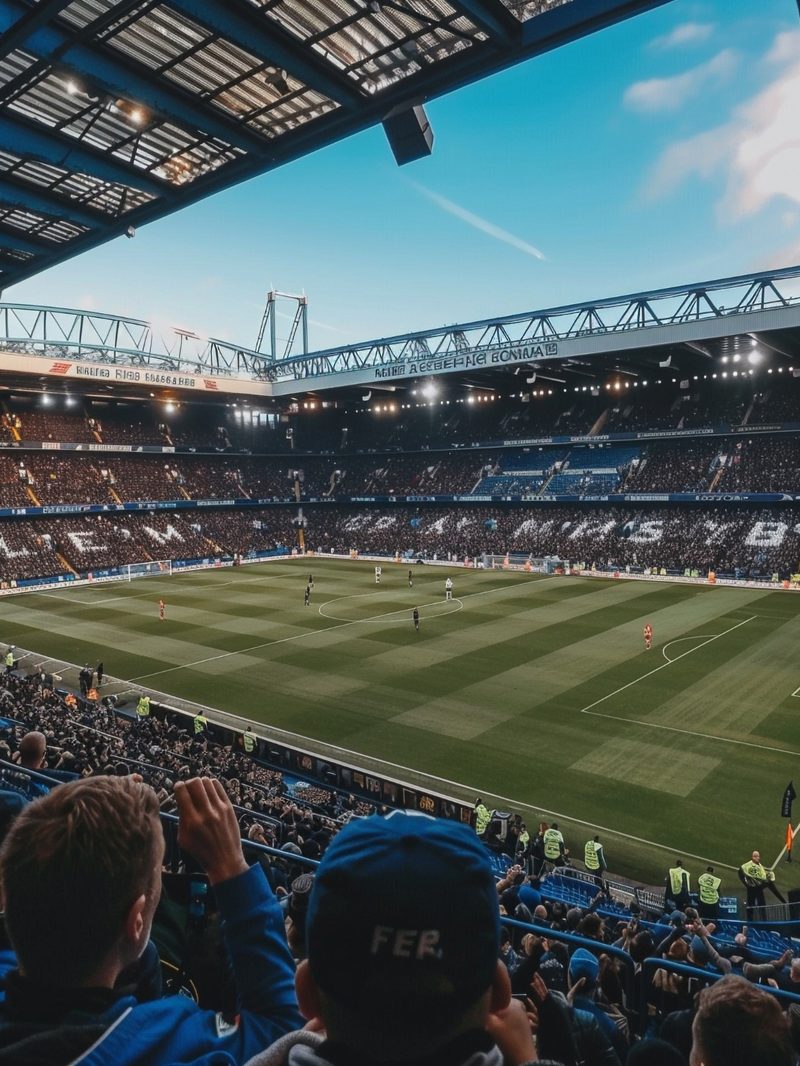 Crowd in a stadium stand
