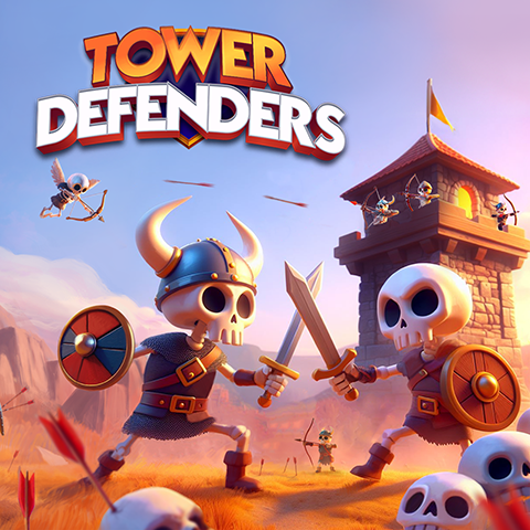 Tower defence game icon