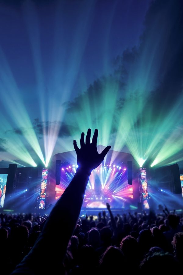 Live concert lighting