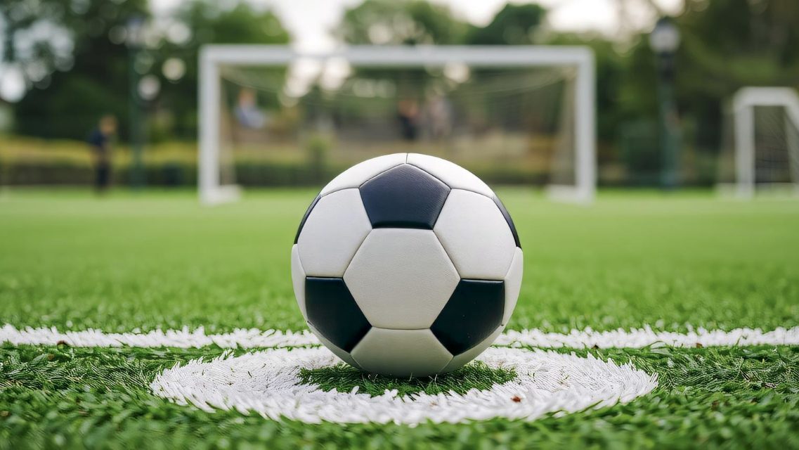 Ball on the penalty spot